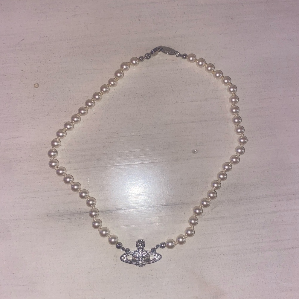 Real Vivienne Westwood mini bas relief choker